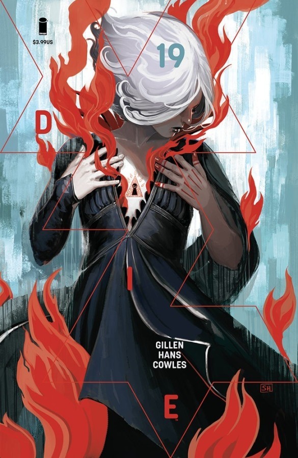 Cover of Die issue #19 featuring a drawing of the character Ash.